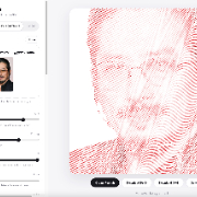 Domopixa.com - User Interface - Money-style portrait style - Hiroyuki Sanada